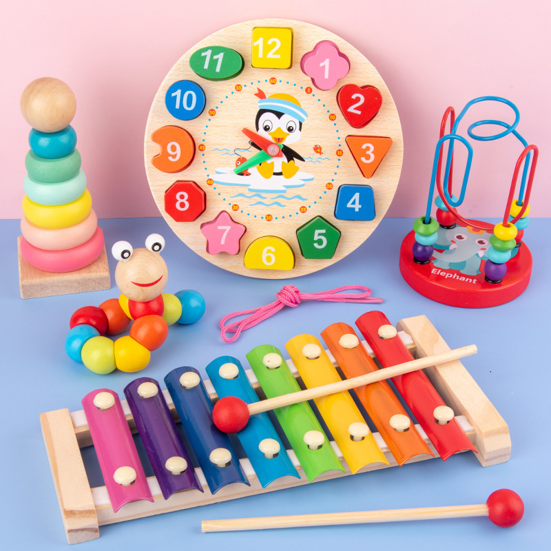 Kids Educational Songs - Montessori ของเล่นเด็กเด็ก 3D ปริศนาไม้การเรียนรู้เด็กเกมของเล่นเพื่อการศึกษาของเล่นไม้สําหรับของขวัญวันเกิดเด็ก