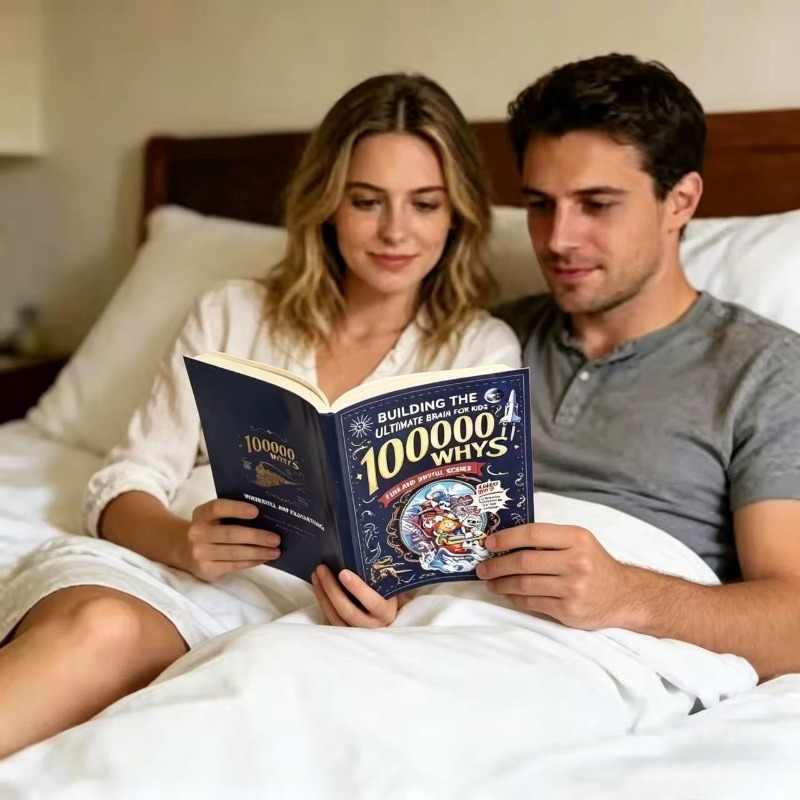 Kids Education Book - หนังสือวิทยาศาสตร์สำหรับเด็ก 100000 ทำไม - สารานุกรมการศึกษาแสนสนุก เสริมสร้างสมองอย่างยิ่ง