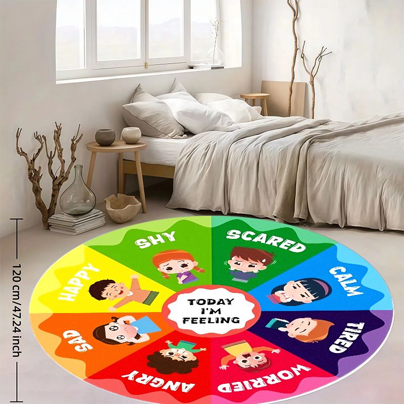พรมวงกลมสำหรับเด็ก ลายวงล้ออาร - Kids Education Room บทวิจารณ์และราคา