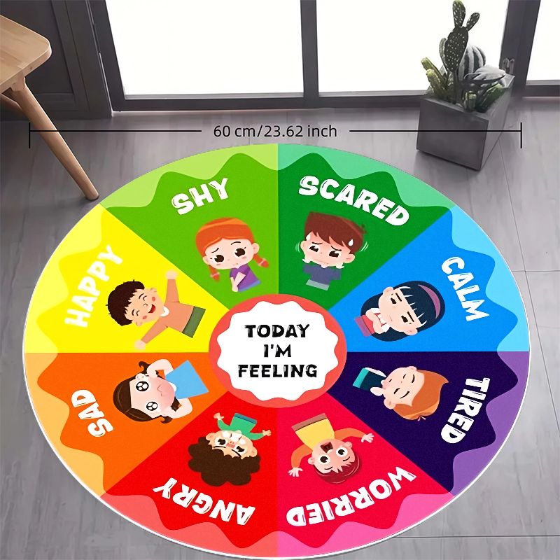 พรมวงกลมสำหรับเด็ก ลายวงล้ออาร - Kids Education Room บทวิจารณ์และราคา