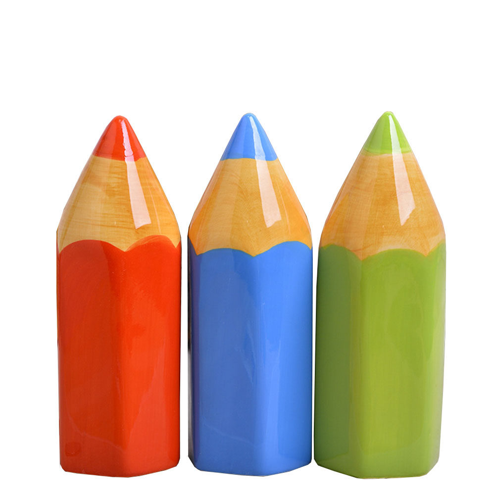 กระปุกออมสินเซรามิกทรงดินสอคุณ - Kids Education Savings บทวิจารณ์และราคา