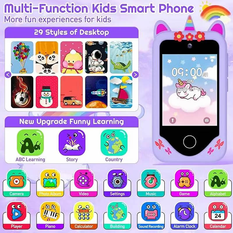 โทรศัพท์ของเล่นเด็ก กล้องถ่ายร - Kids Education News บทวิจารณ์และราคา