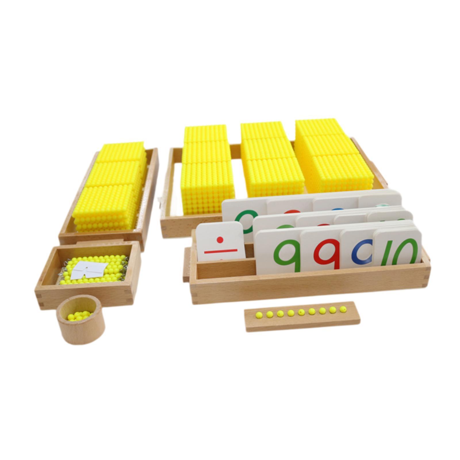 ของเล่นคณิตศาสตร์แบบมอนเตสซอรี - Kids Education System บทวิจารณ์และราคา