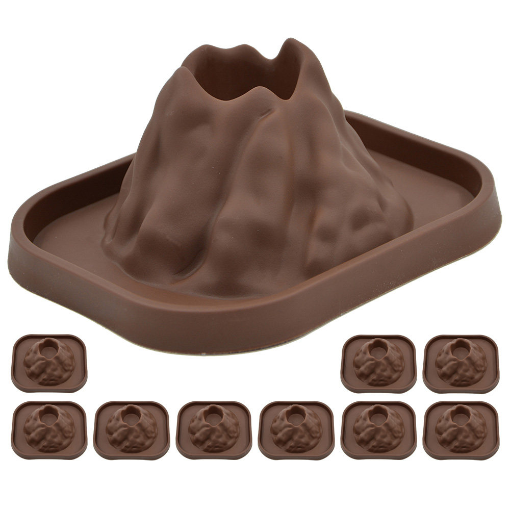 ชุดแม่พิมพ์ภูเขาไฟ 10 ชิ้น สำห - Science Kit Volcano บทวิจารณ์และราคา