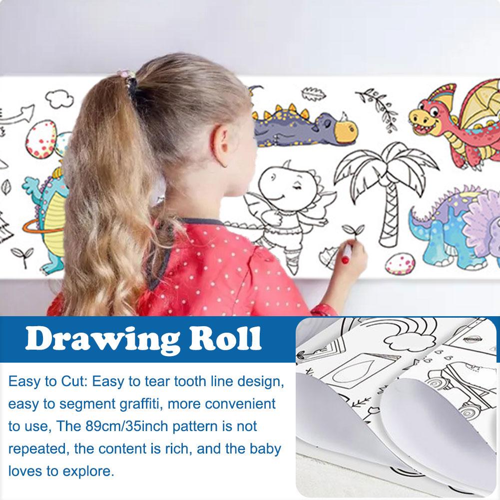 ม้วนกระดาษวาดเขียนสำหรับเด็ก,  - Kids Education Laptop บทวิจารณ์และราคา