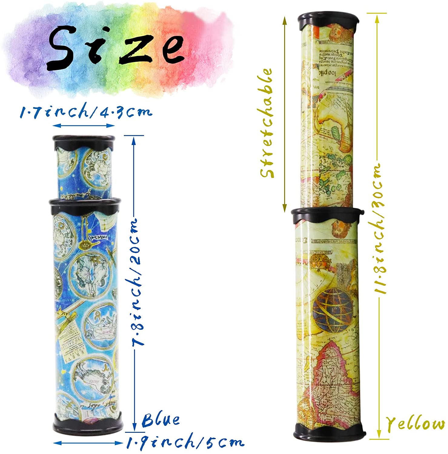 Scalable Rotation Kaleidoscope - Kids Education World บทวิจารณ์และราคา