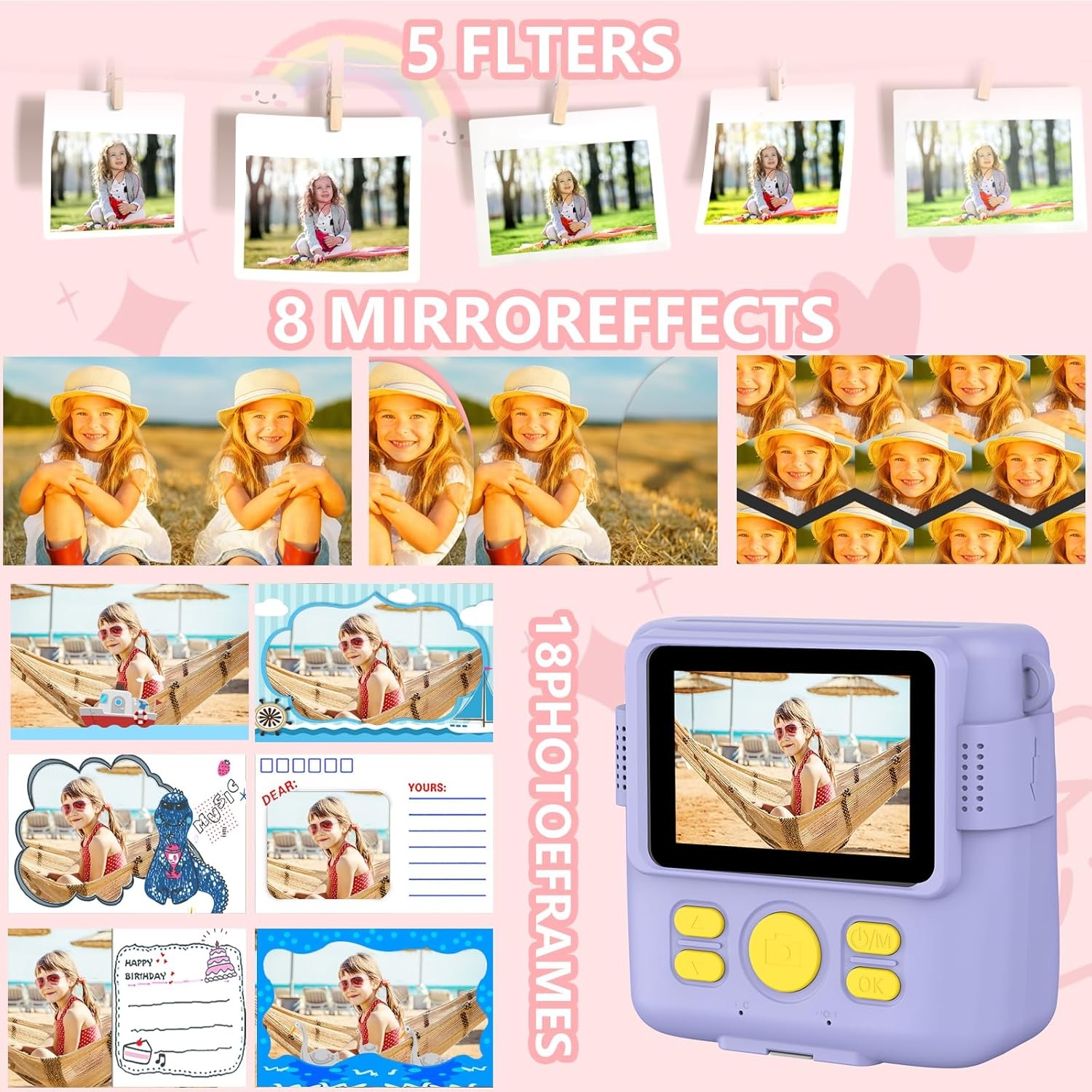 กล้อง Instantprint สำหรับเด็ก  - Kids Education News บทวิจารณ์และราคา