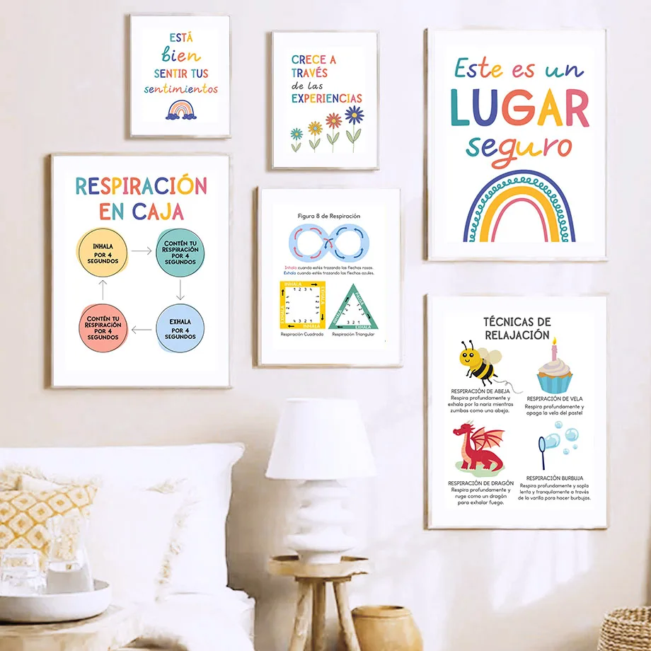 สโลแกนการศึกษาภาษาสเปนสายรุ้งซ - Kids Education Room บทวิจารณ์และราคา