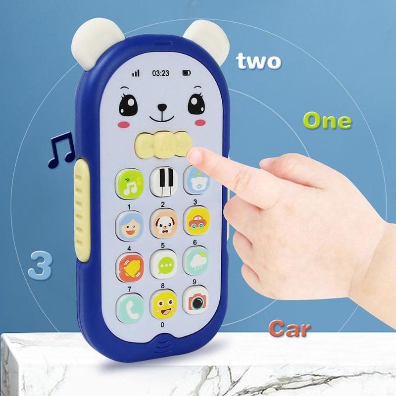 โทรศัพท์ของเล่นเด็ก เครื่องดนต - Kids Education Phone บทวิจารณ์และราคา
