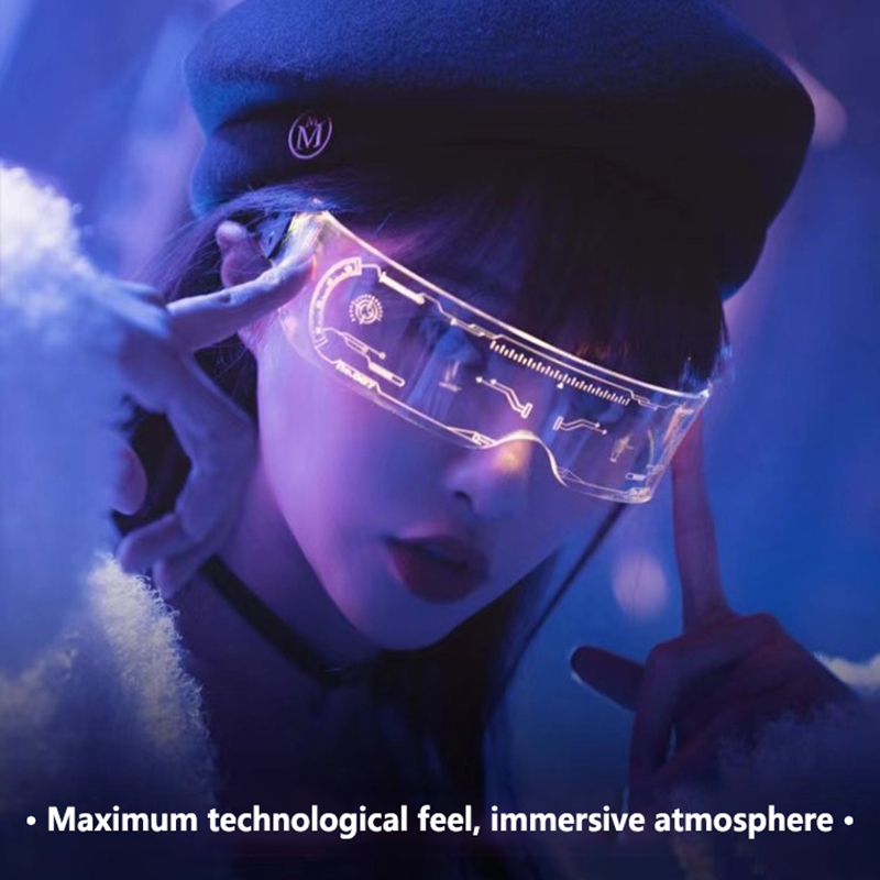 แว่นตา LED สไตล์ไซเบอร์พังก์ แ - Kids Educational Songs บทวิจารณ์และราคา