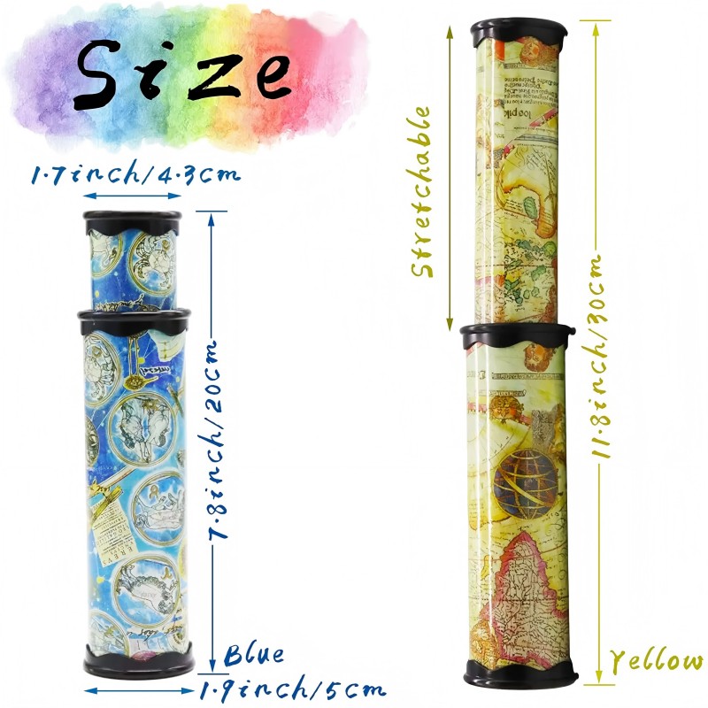 Scalable Rotation Kaleidoscope - Kids Education World บทวิจารณ์และราคา