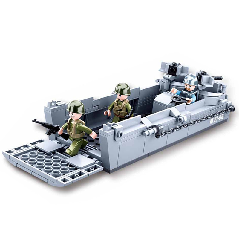 Sluban WW2 US ทหาร higgins เชื - Kids Education World บทวิจารณ์และราคา