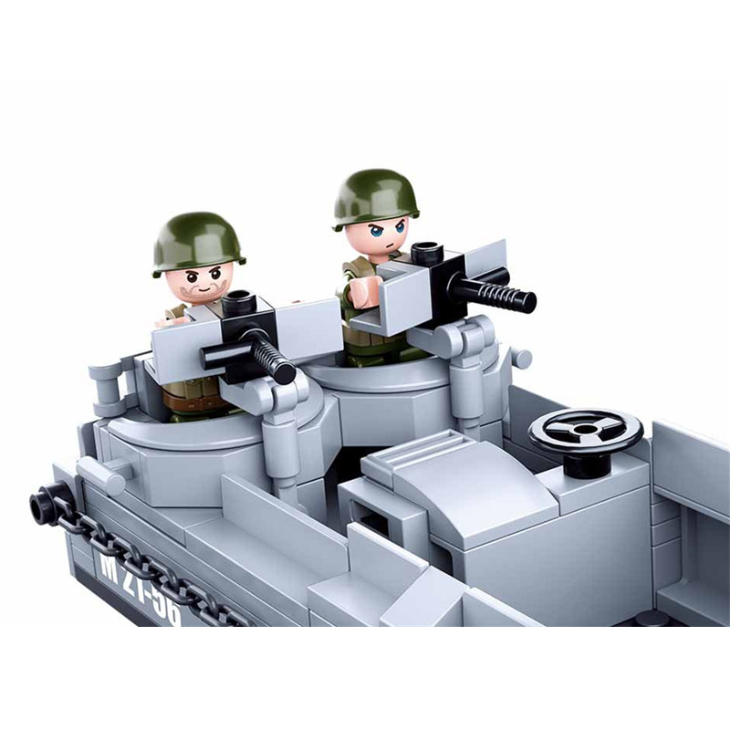 Sluban WW2 US ทหาร higgins เชื - Kids Education World บทวิจารณ์และราคา
