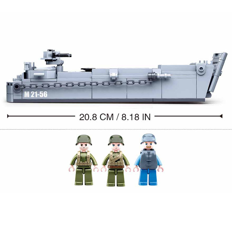 Sluban WW2 US ทหาร higgins เชื - Kids Education World บทวิจารณ์และราคา