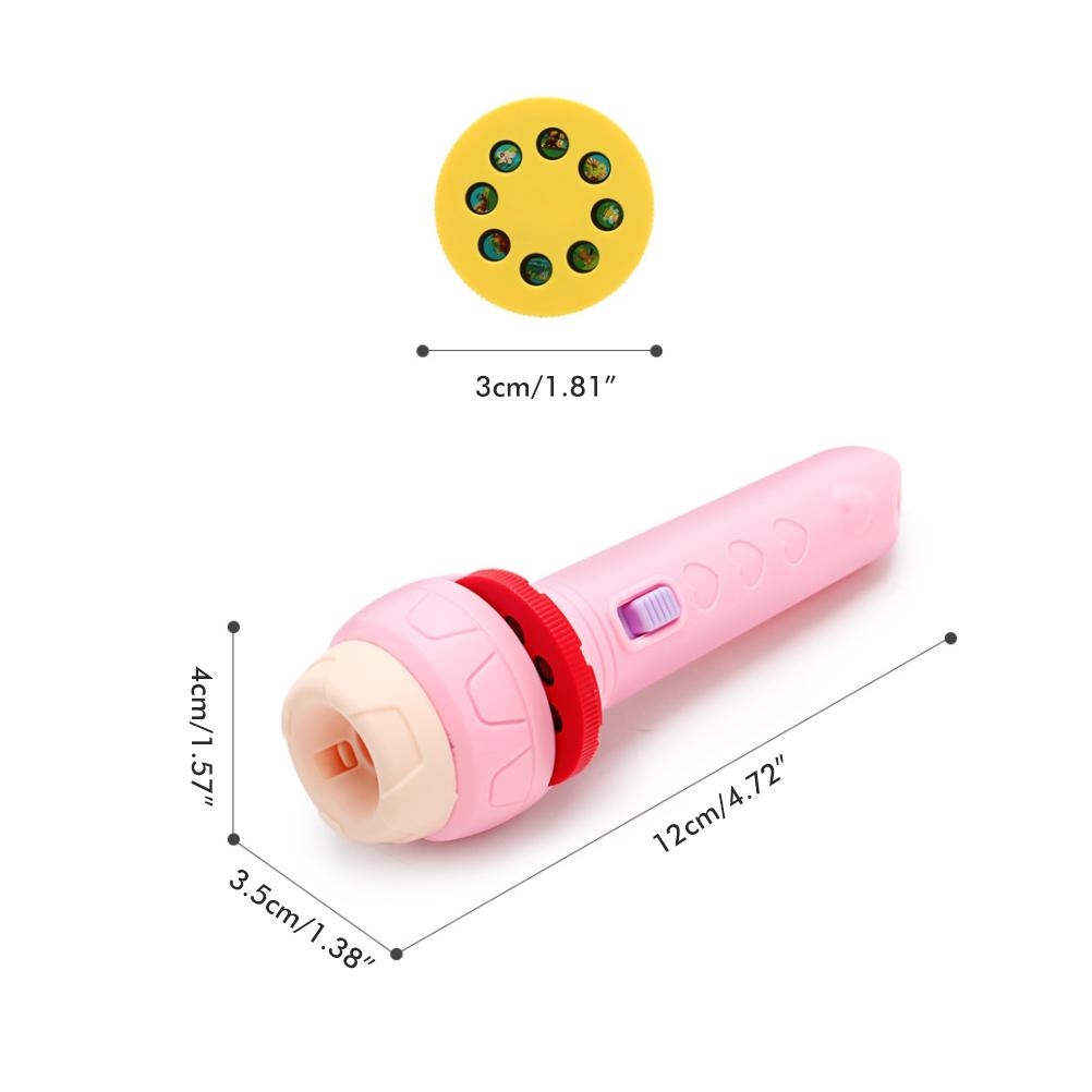 3 ชิ้น โปรเจคเตอร์สไลด์ ไฟฉาย  - Kids Education Story บทวิจารณ์และราคา