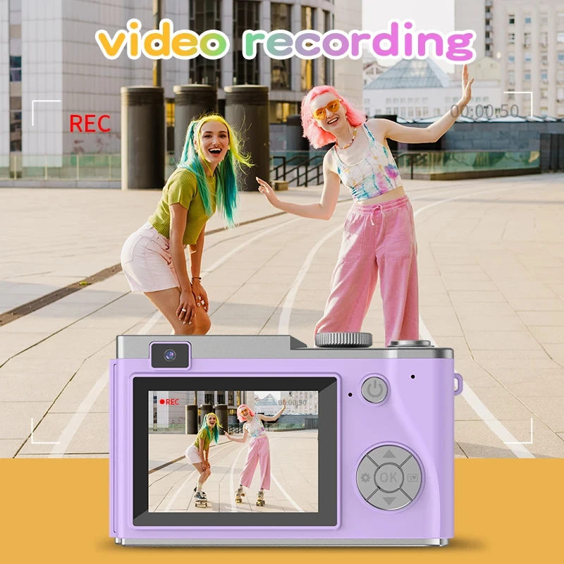 กล้อง 4K HD กล้องเด็ก 48MP ออโ - Kids Education News บทวิจารณ์และราคา