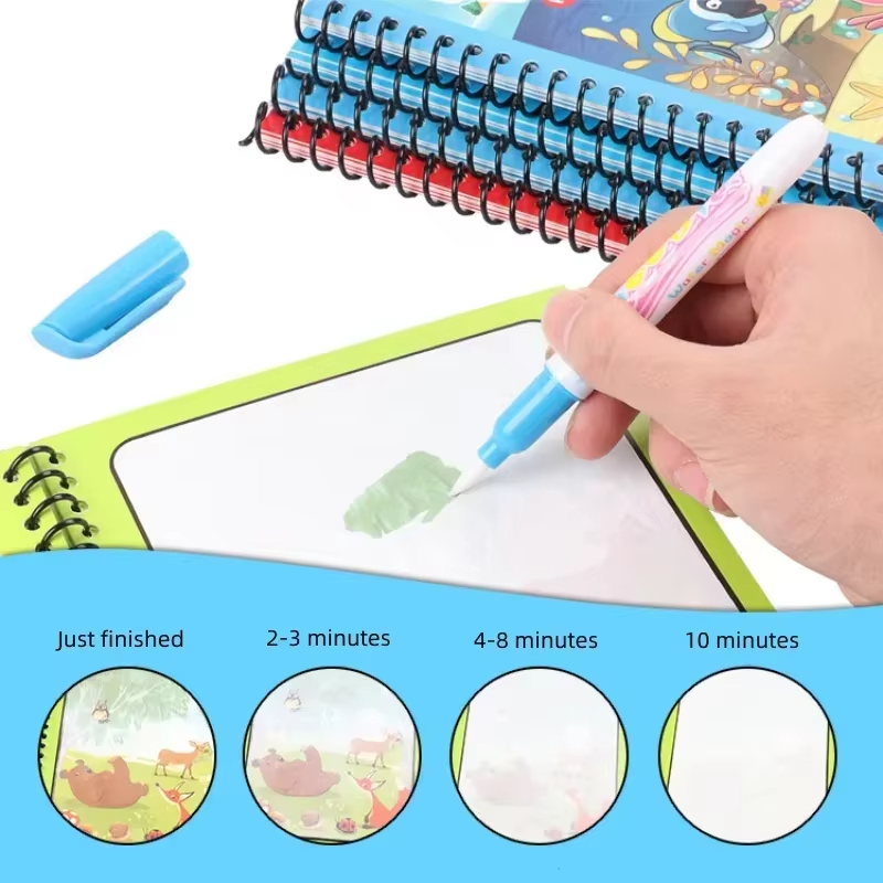 หนังสือวาดภาพระบายสีน้ำสำหรับเ - Kids Education Laptop บทวิจารณ์และราคา