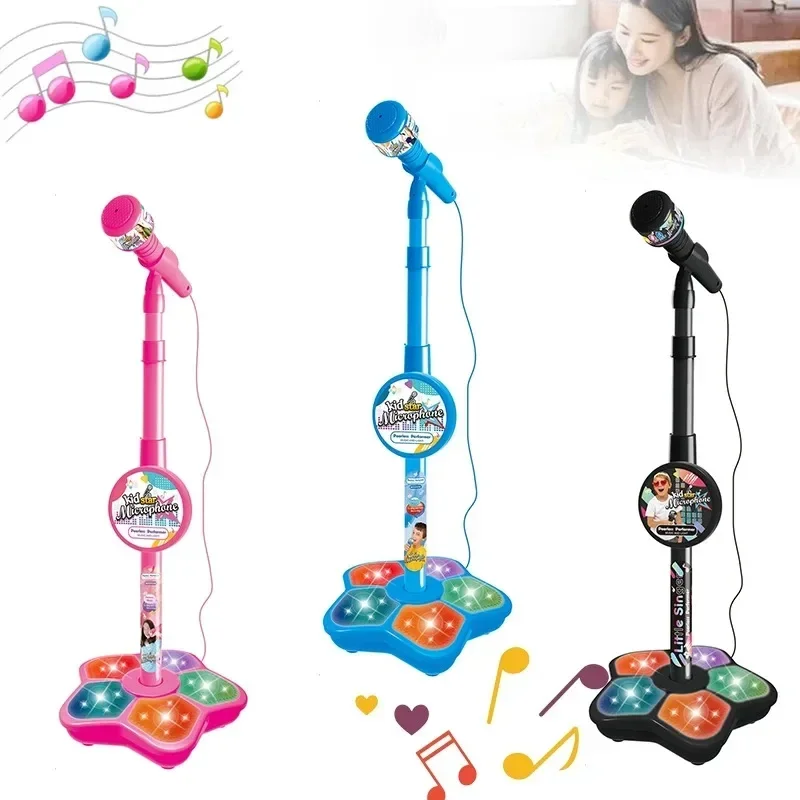 เด็กไมโครโฟนพร้อมขาตั้งเพลงคาร - Kids Education Phone บทวิจารณ์และราคา
