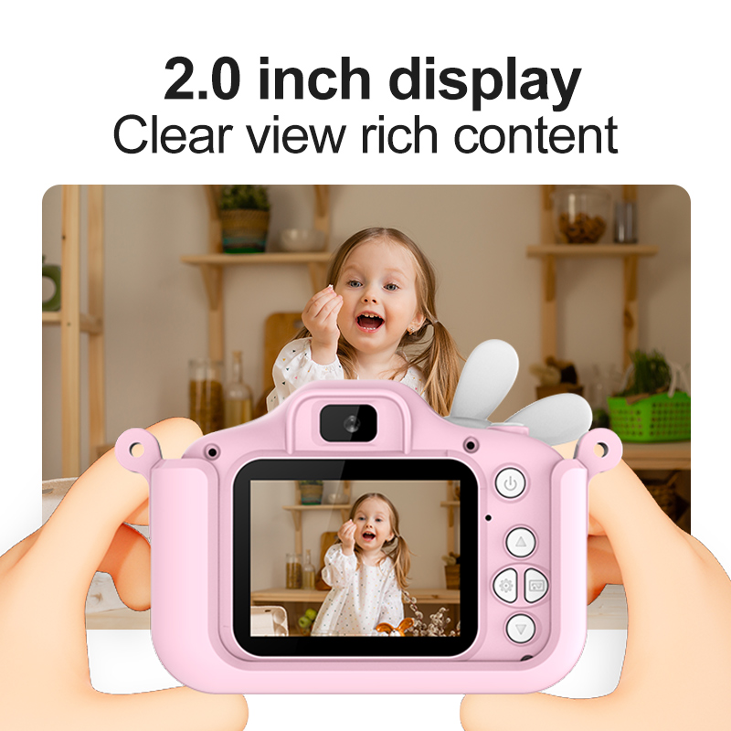 เด็กกล้องดิจิตอลกล้องคู่ HD 10 - Kids Education News บทวิจารณ์และราคา