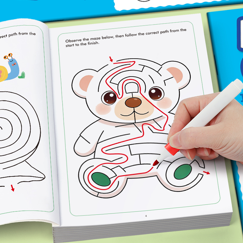 สมุดวาดภาพเขาวงกตแสนสนุกสำหรับ - Education Kids Definition บทวิจารณ์และราคา